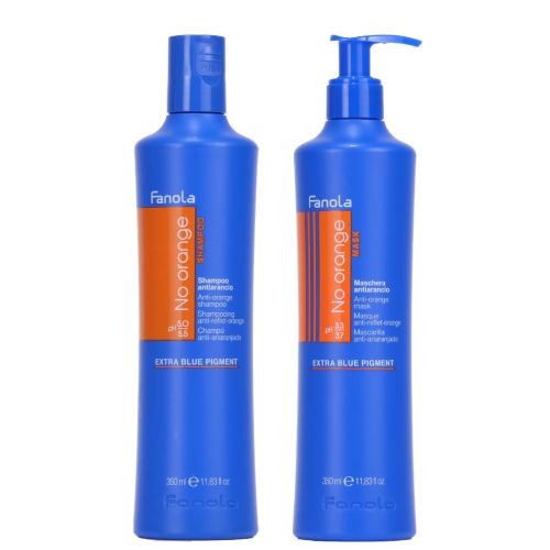 No Orange kit for brown hair