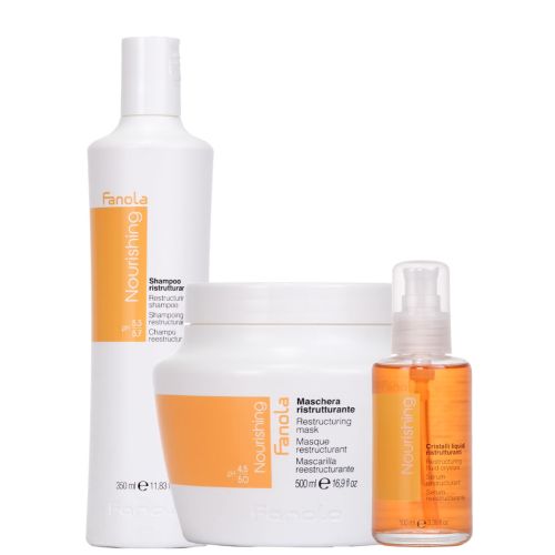 Kit ristrutturante capelli secchi e crespi